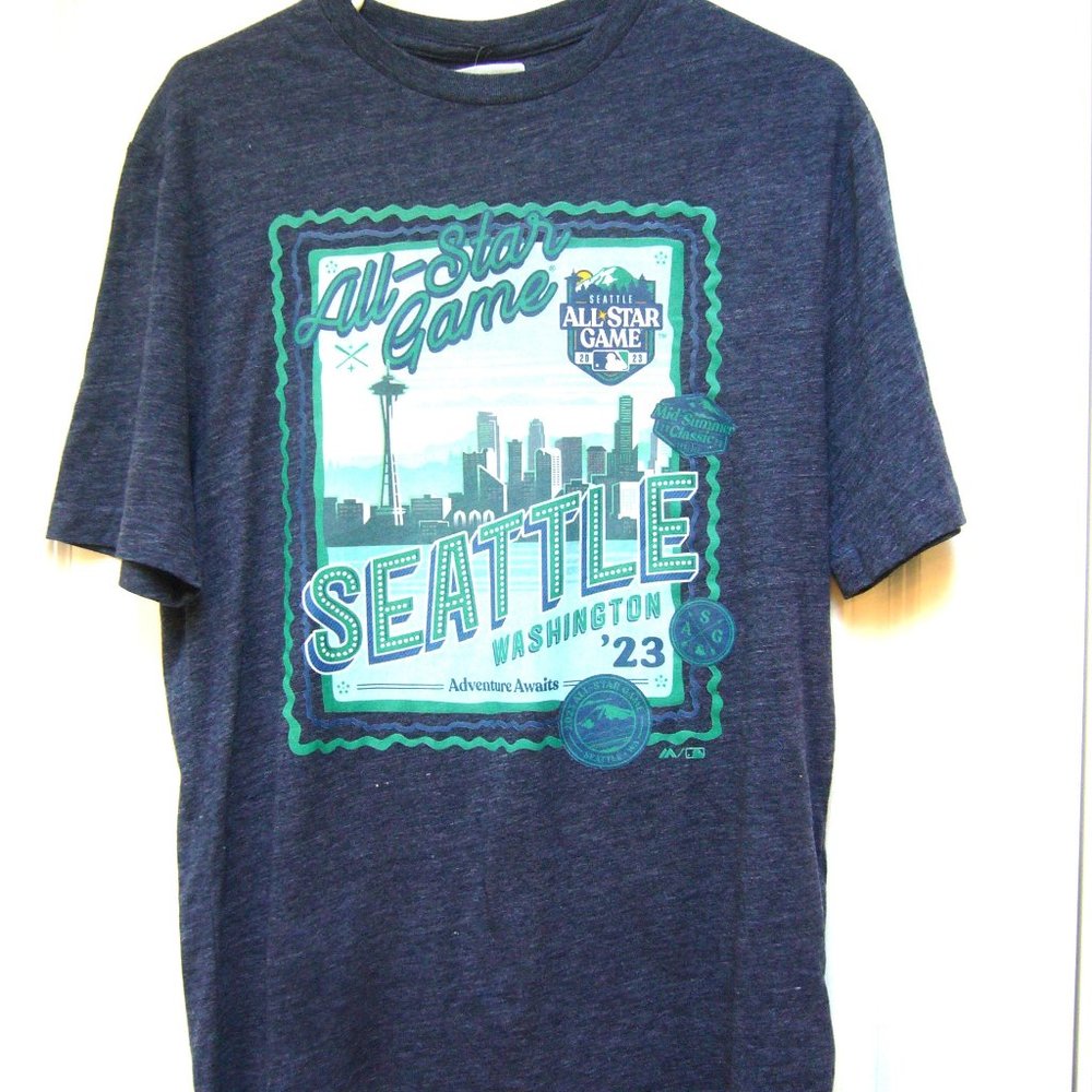 New MLB Seattle All Star Baseball Tee